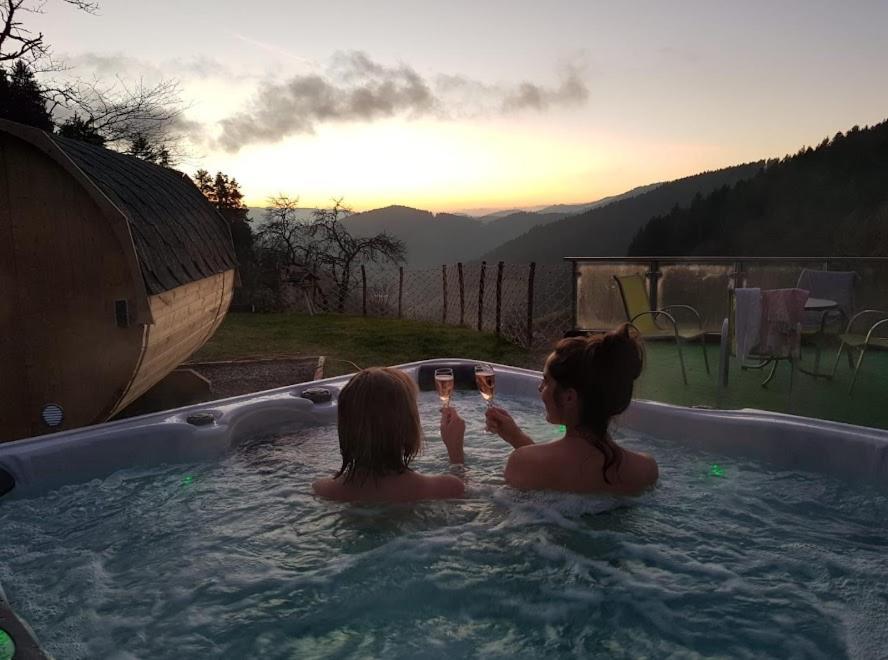 Ferienhaus Wendelinus Mit Pool & Sauna Hausach Exterior foto